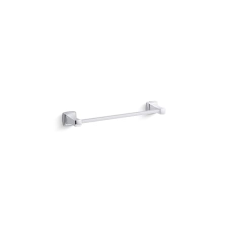 Kohler Riff 18 Towel Bar Polished Chrome K-27409-CP